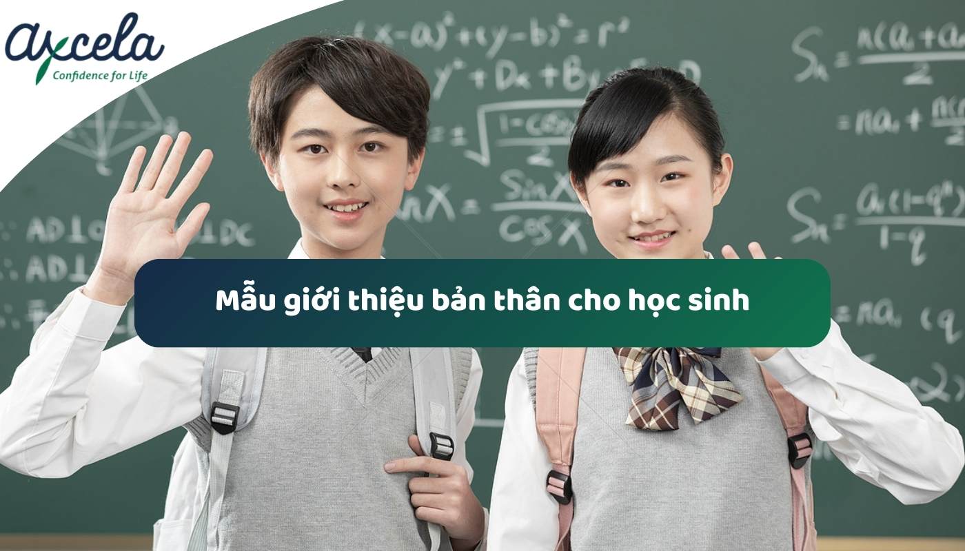 Mẫu giới thiệu bản thân bằng tiếng Anh dành cho học sinh