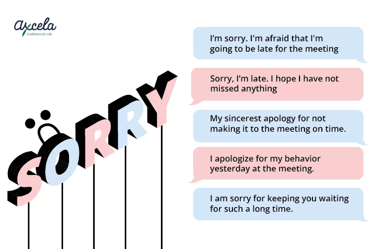 10 câu nói xin lỗi bằng tiếng anh khi đến trễ - phần 1