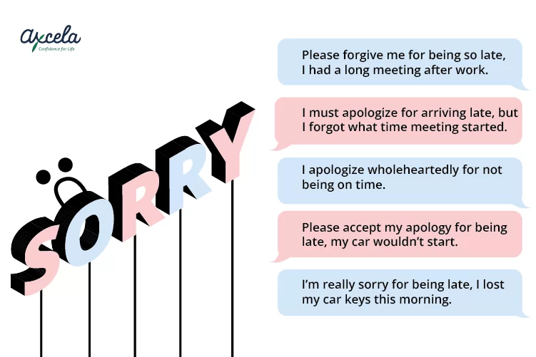 10 câu nói xin lỗi bằng tiếng anh khi đến trễ - phần 2