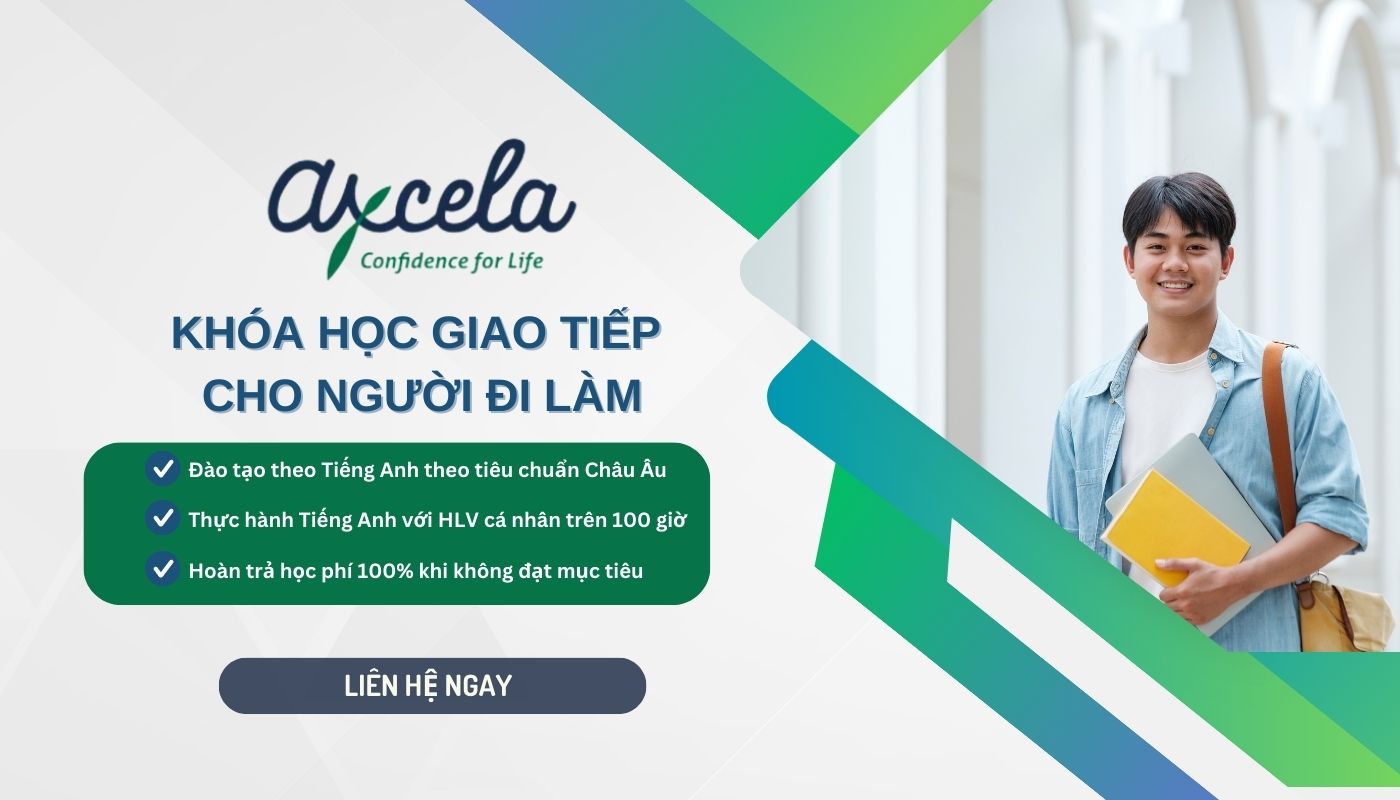 Axcela Vietnam đồng hành cùng bạn chinh phục tiếng Anh