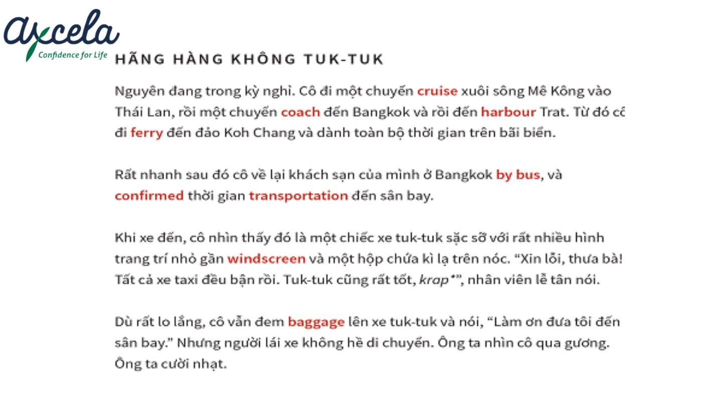 các bài truyện chêm học tiếng anh