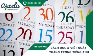 Hướng dẫn cách đọc và viết ngày tháng trong tiếng Anh