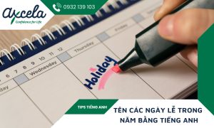 Tên Các Ngày Lễ Trong Năm Bằng Tiếng Anh Thường Gặp