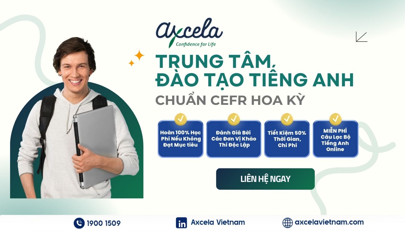 Axcela Vietnam - Đào tạo tiếng Anh chuẩn CEFR