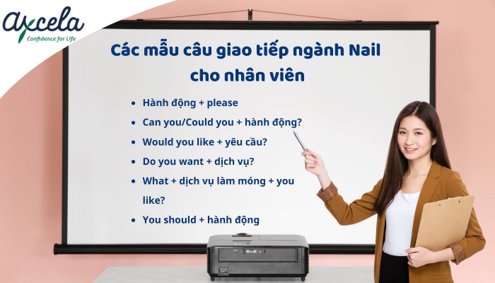 Tổng hợp các mẫu câu tiếng Anh giao tiếp ngành nails cho nhân viên