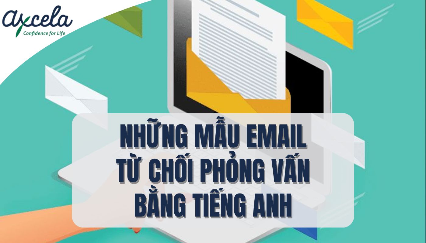 Gợi ý mẫu email từ chối phỏng vấn tiếng Anh