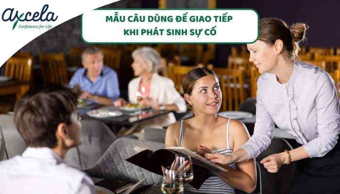 Các câu tiếng Anh thường dùng khi xảy ra sự cố trong quá trình phục vụ 