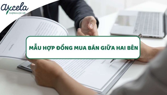 Mẫu hợp đồng tiếng Anh mua bán giữa hai bên