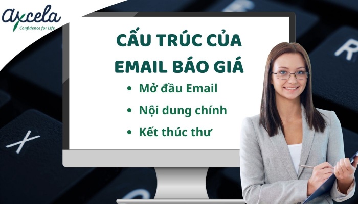 Bố cục chuẩn của mẫu email gởi báo giá tiếng Anh