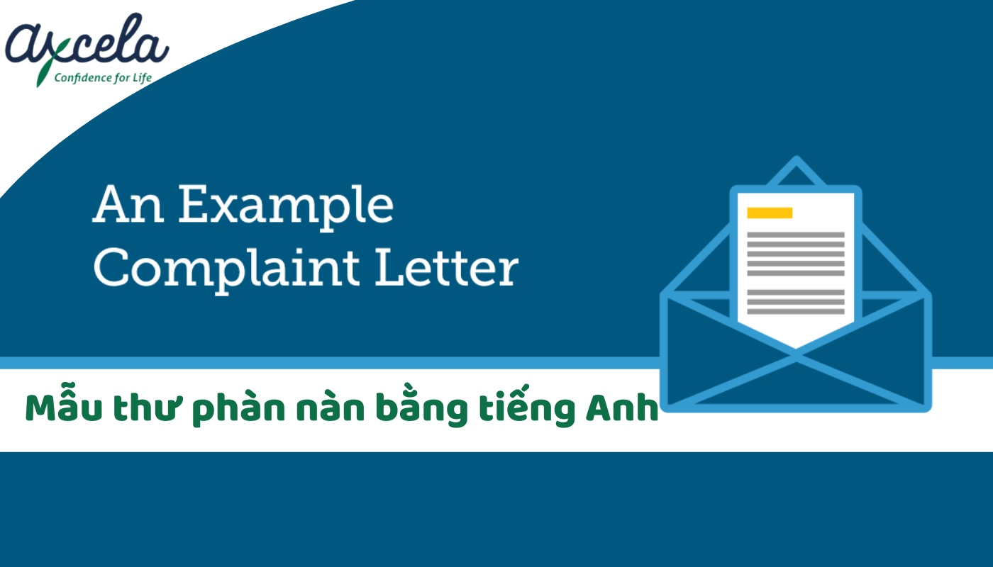 mẫu thư phàn nàn bằng tiếng anh