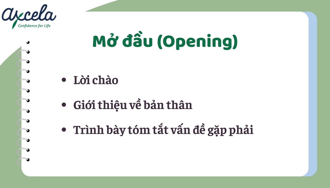 Cách viết phần mở đầu thư phàn nàn tiếng Anh