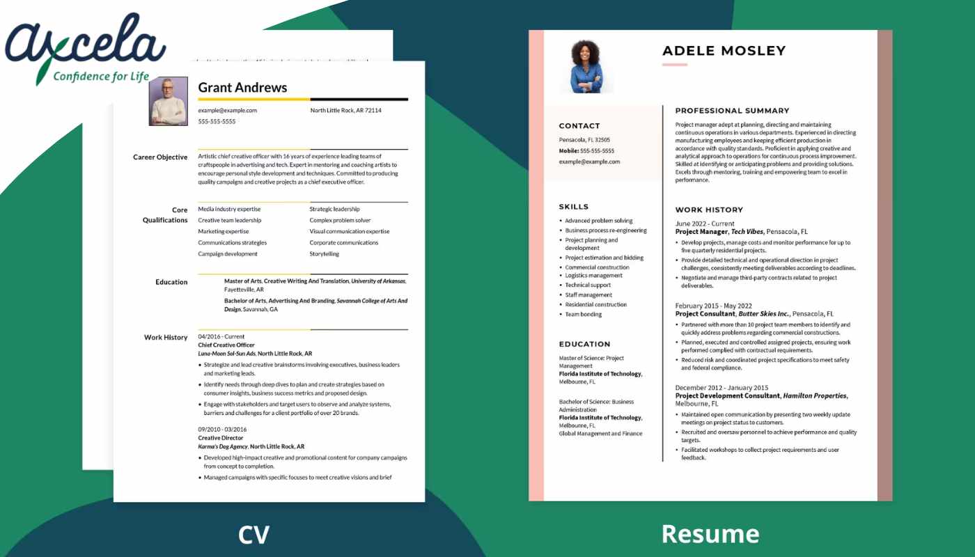 Phân biệt Resume và CV