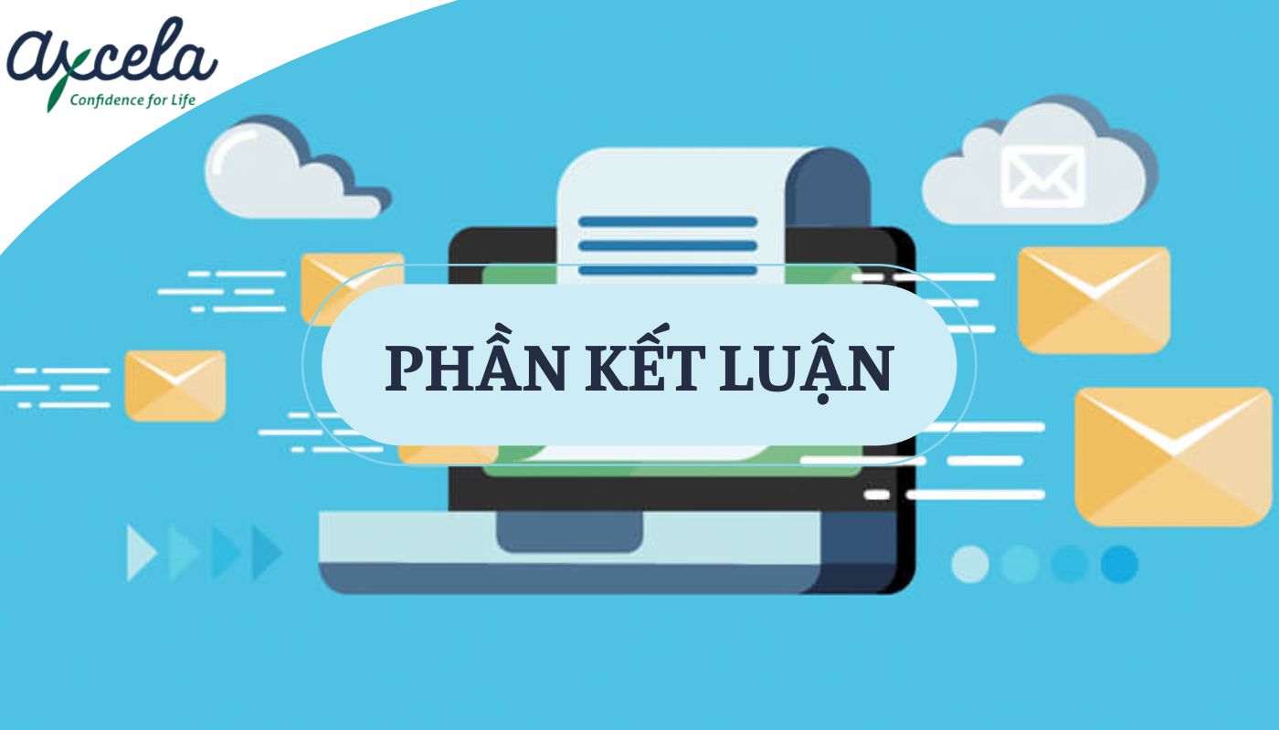 Phần kết luận email gửi CV