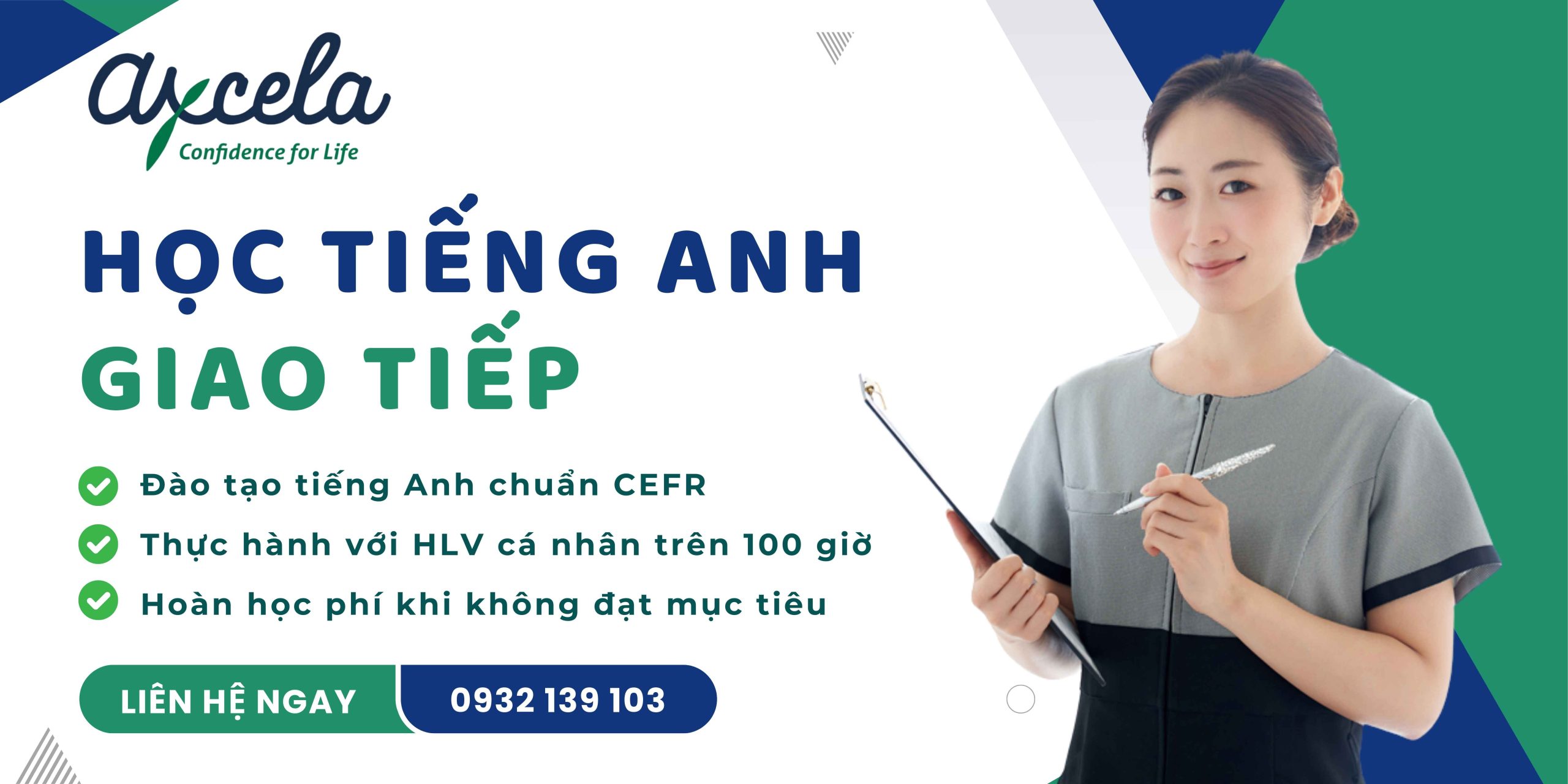 Tự tin giao tiếp công việc với tiếng Anh tại Axcela