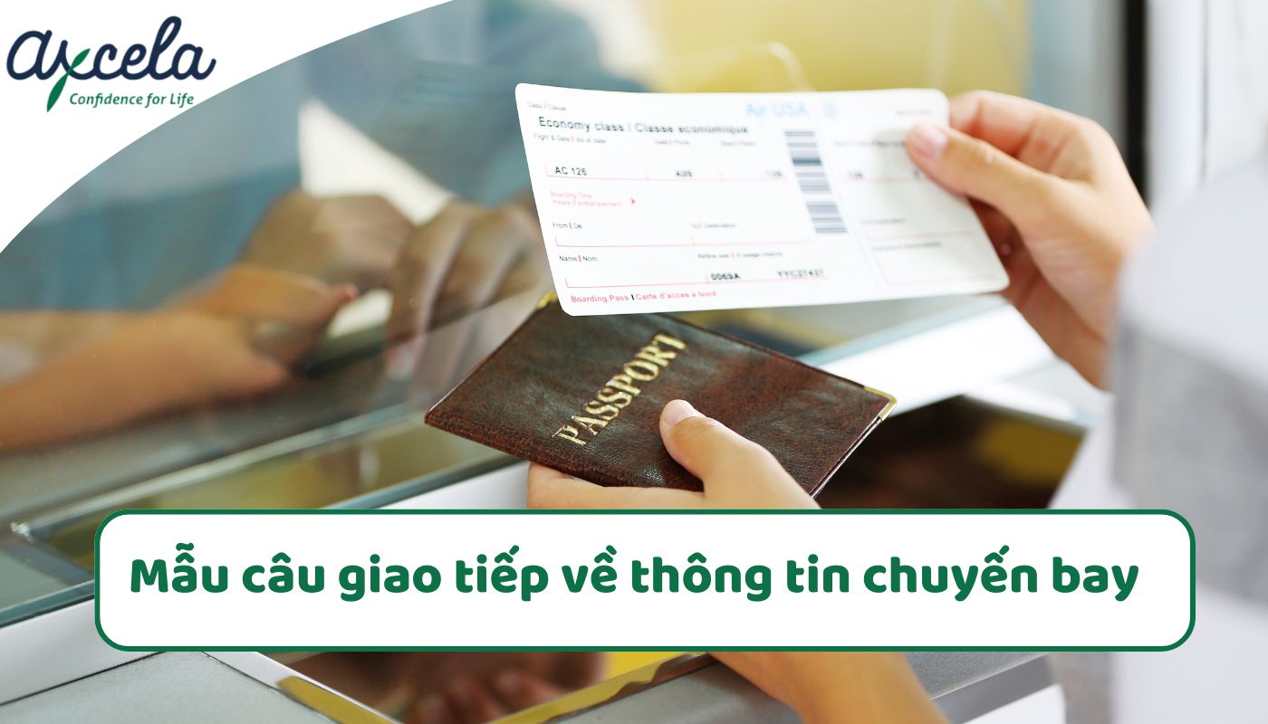 các câu tiếng anh khi hỏi thông tin chuyến bay