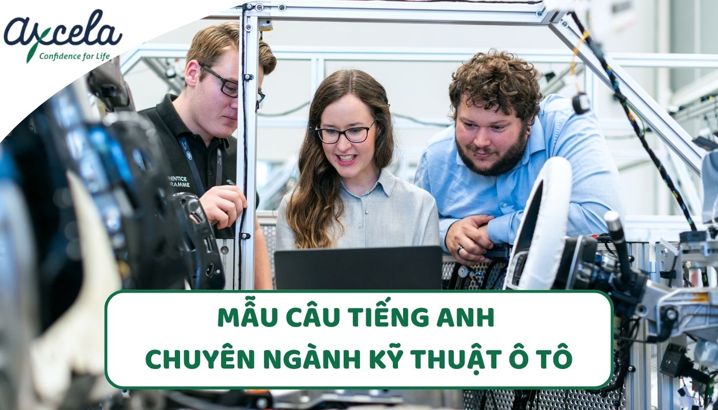 Những mẫu câu giao tiếp tiếng anh ngành oto