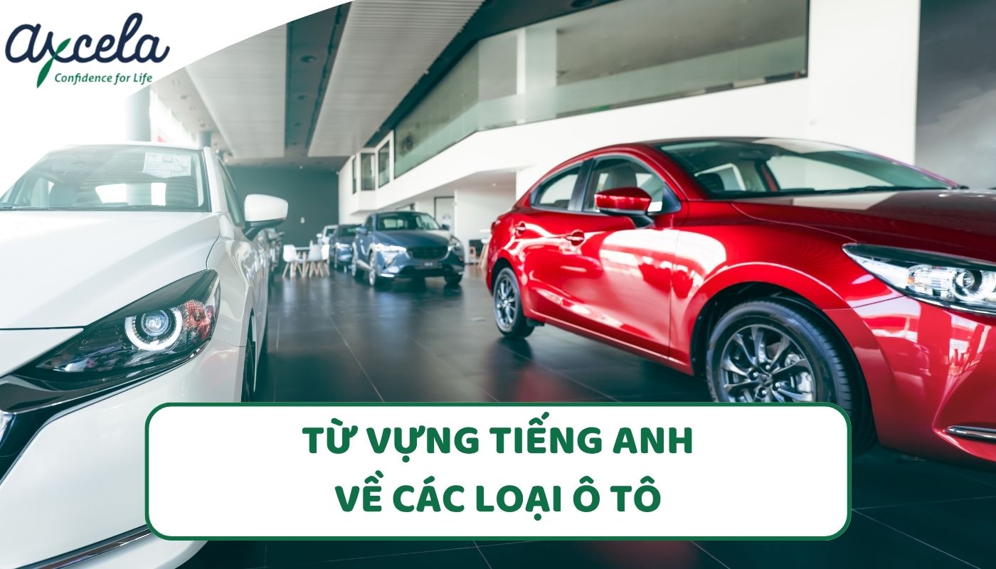 Tổng hợp từ vựng tiếng Anh chuyên ngành ô tô