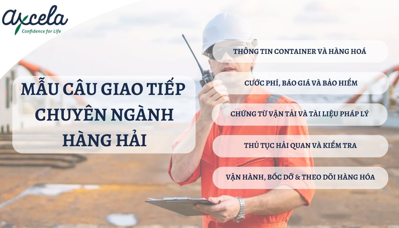 Mẫu câu tiếng Anh giao tiếp chuyên ngành hàng hải áp dụng thực tế