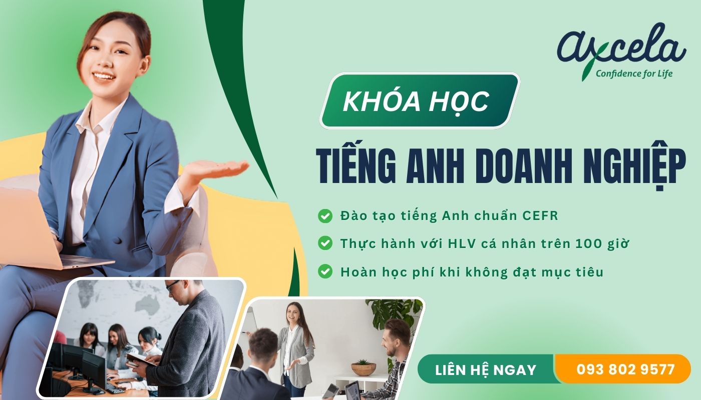 Vì sao nên đầu tư tiếng Anh cho nhân viên tại Axcela