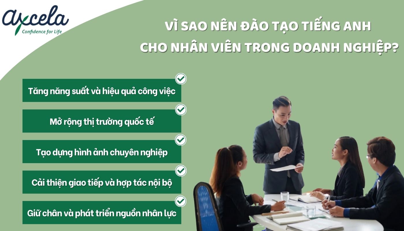 Lý do vì sao nên đào tạo tiếng Anh cho nhân viên?