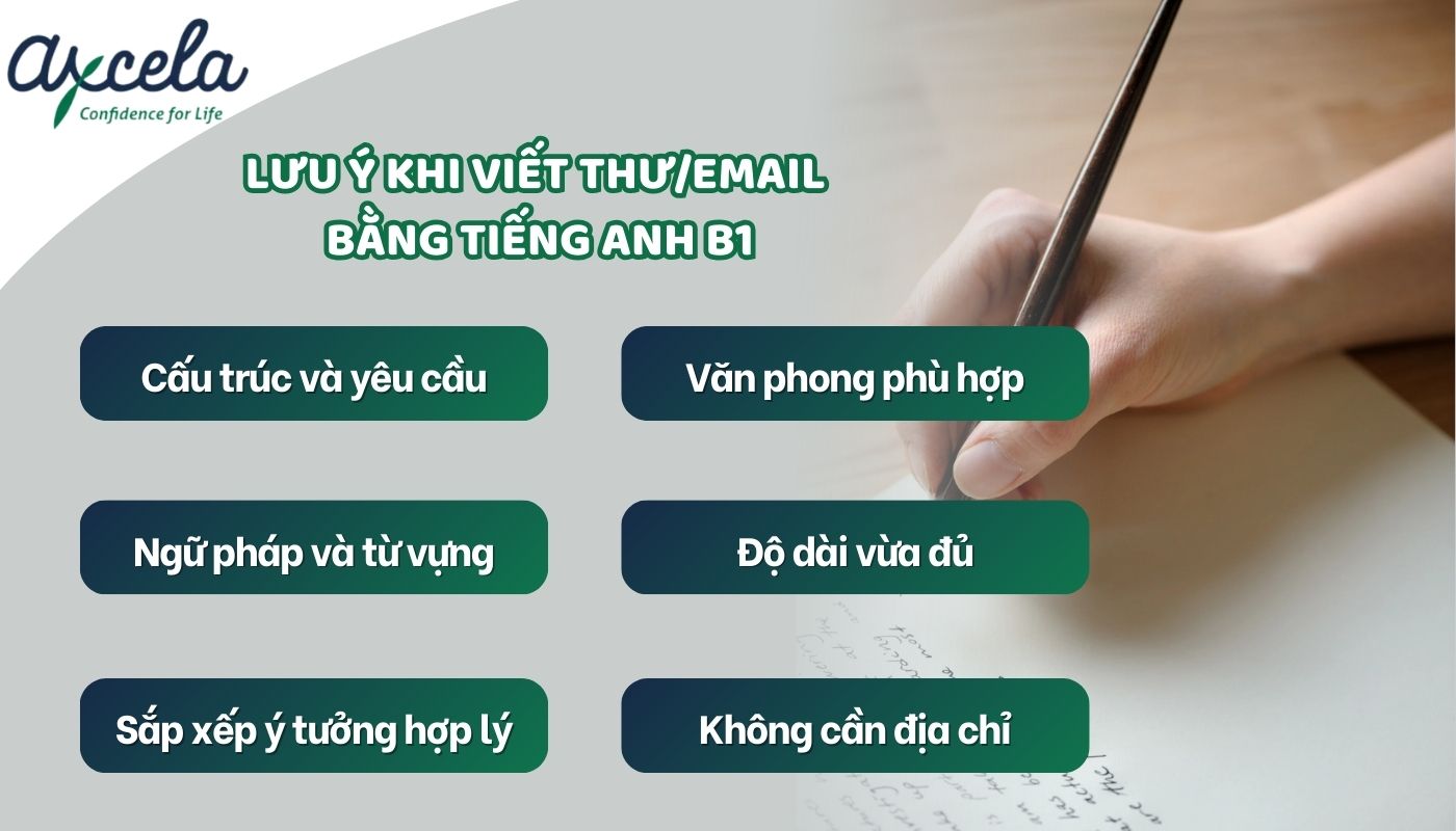 Lưu ý quan trọng để viết email B1 chuẩn, hạn chế lỗi sai