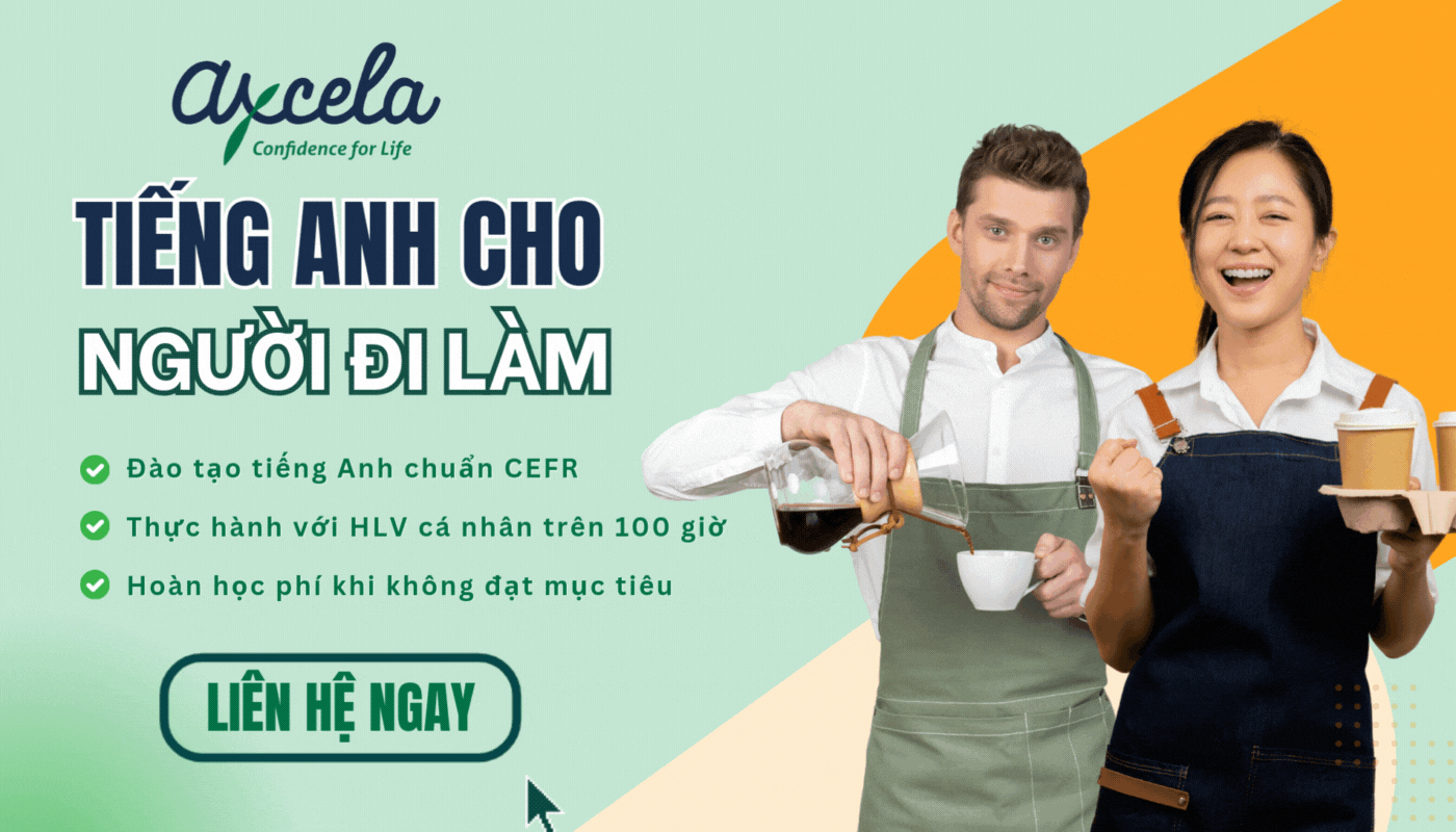 Học tiếng Anh giao tiếp trong quán cafe tại Axcela