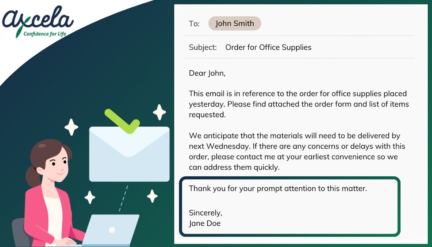 Tìm hiểu cấu trúc phần kết thúc email tiếng anh gồm những gì?