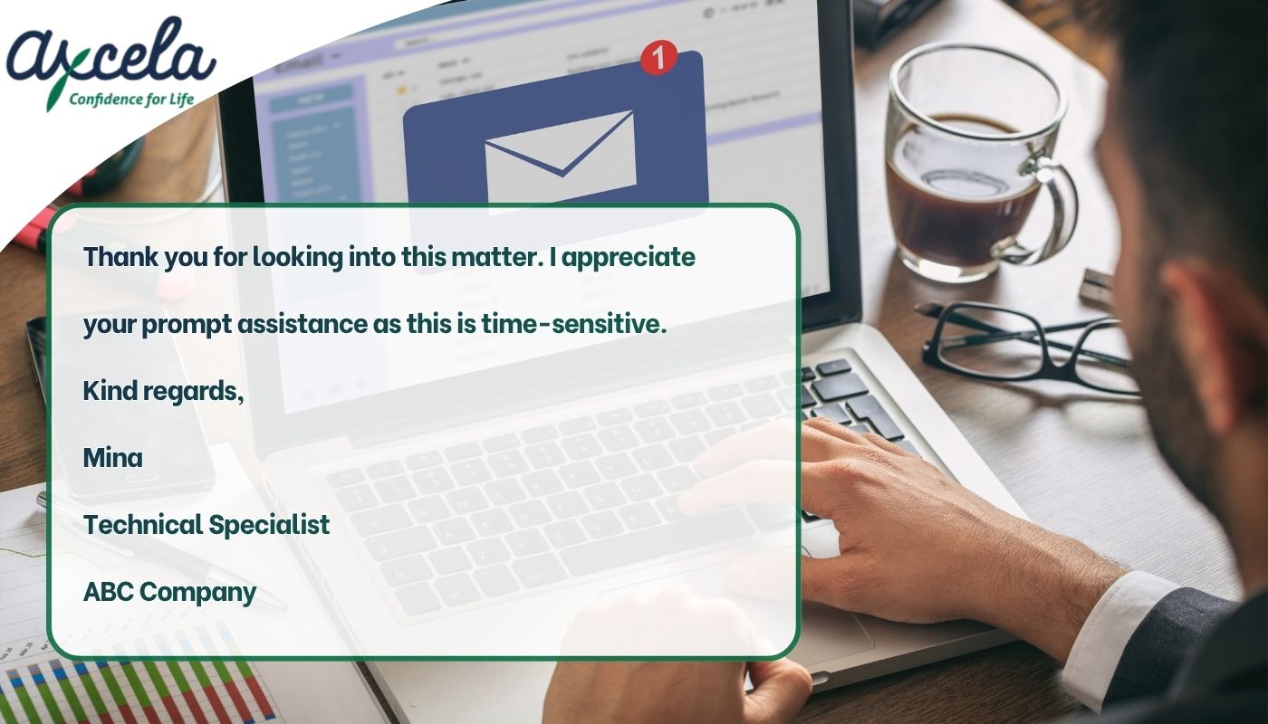 cách viết kết thúc email bằng tiếng anh trang trọng