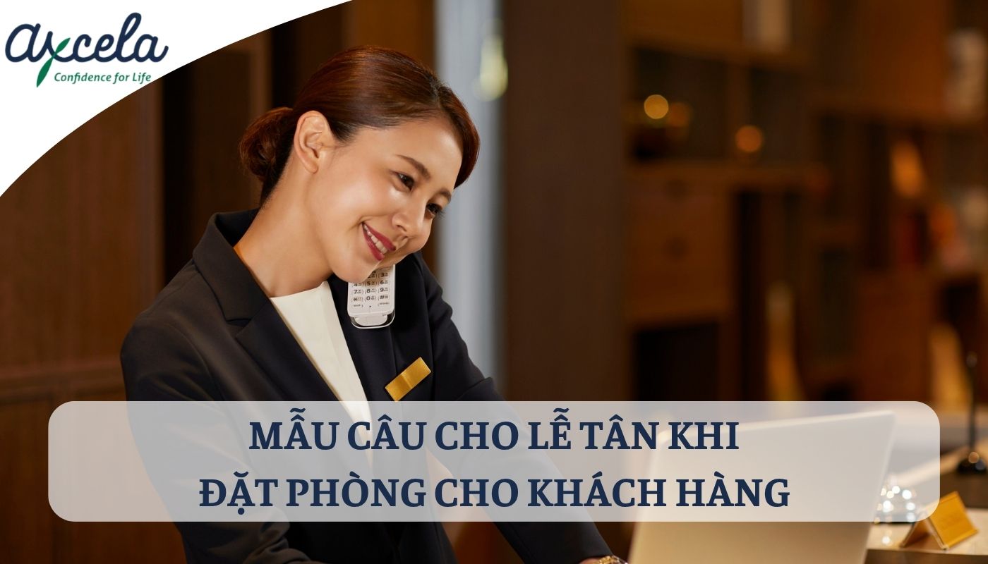 câu giao tiếp cơ bản khi cần đặt phòng