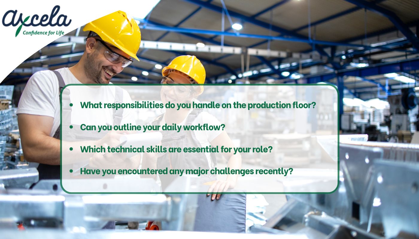 Mẫu câu tiếng anh về trao đổi công việc trong sản xuất