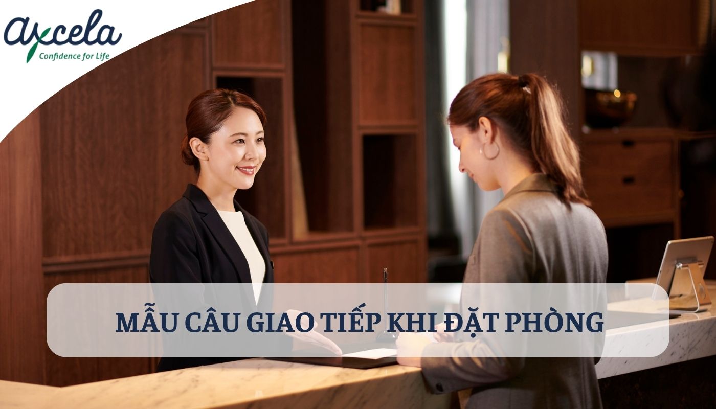 mẫu câu giao tiếp khi bạn cần đặt phòng