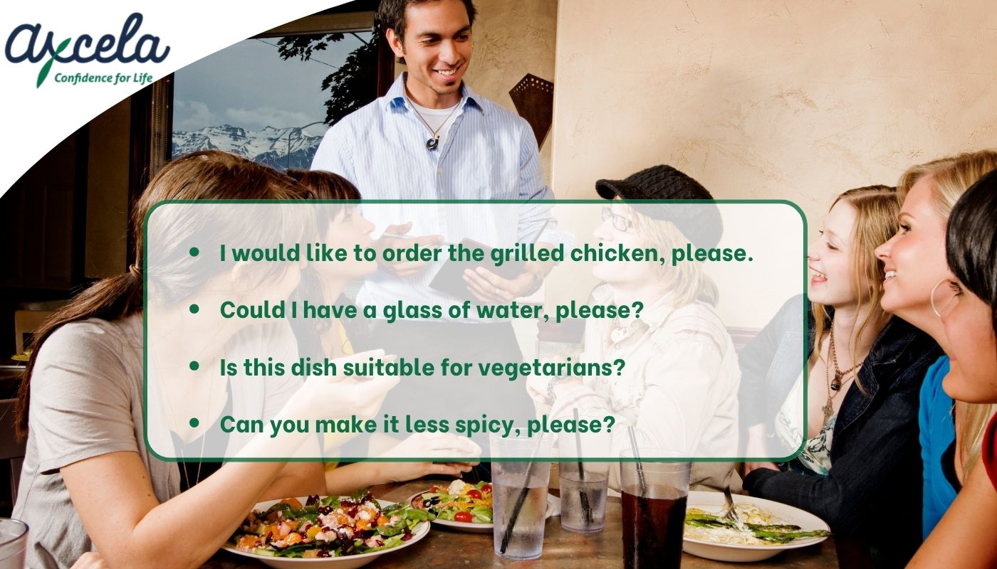 Mẫu câu tiếng Anh giao tiếp trong nhà hàng thường dùng trong bữa ăn